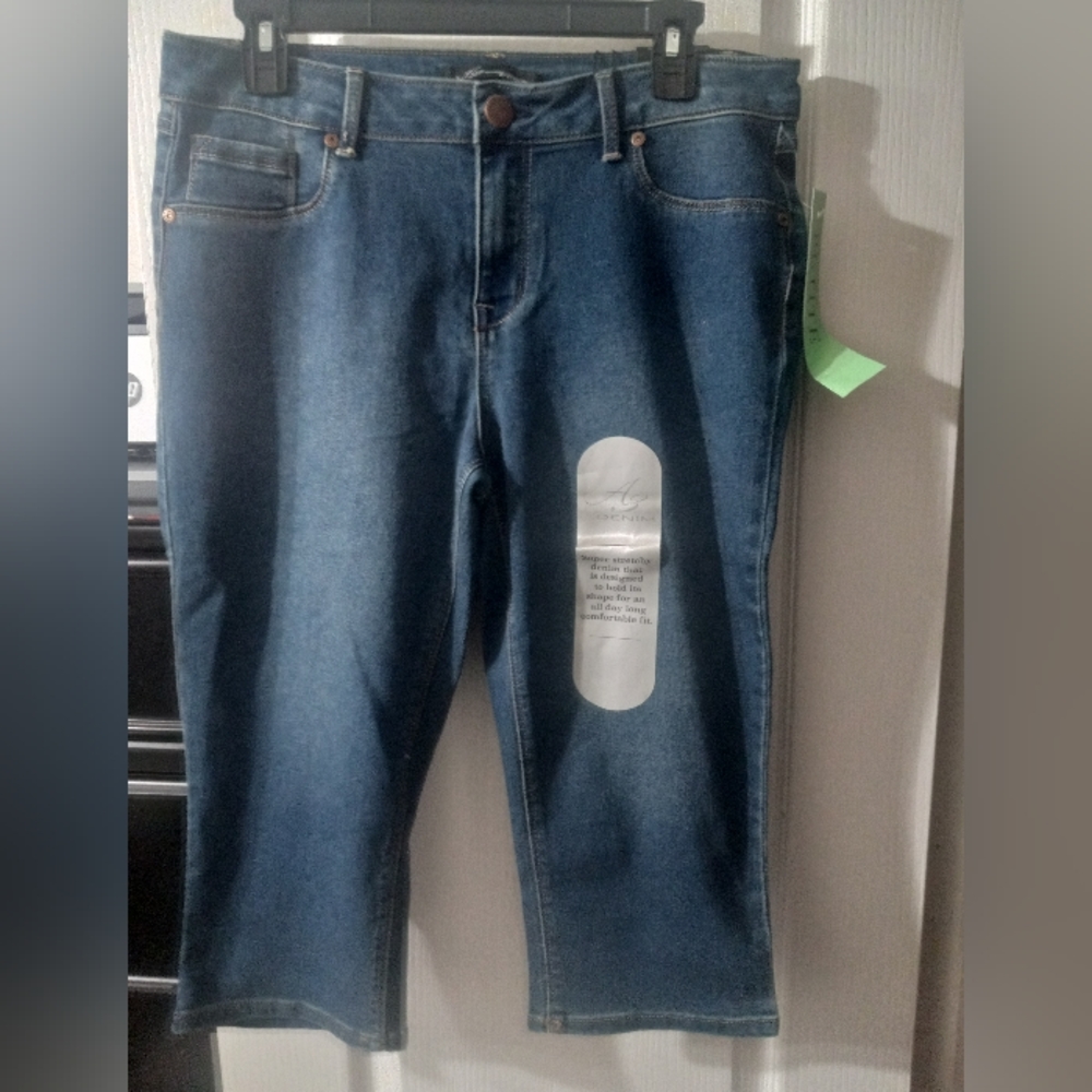 A3 Design Denim Capri Jorts